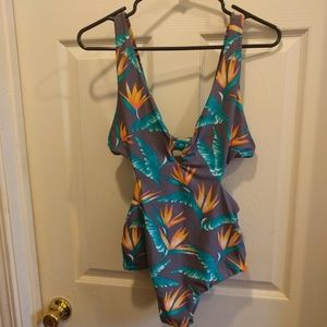 Tori Praver one piece swimsuit